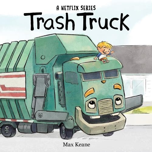 Max Keane Trash Truck Board Book (Libro di cartone)