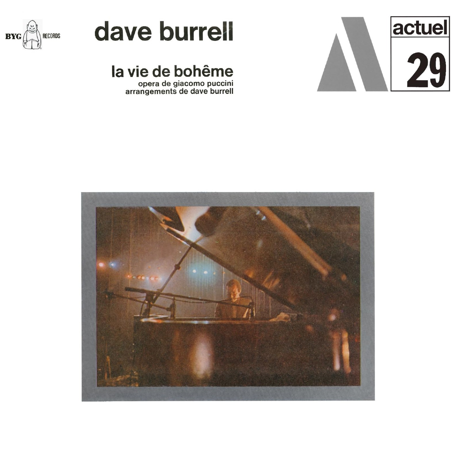 Dave Burrell La Boheme From Japan CD 5tracks