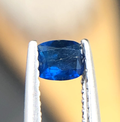 0.17 Crts Extremely Rare Neon Blue Hauyne Gem from Badakshan Afghanistan