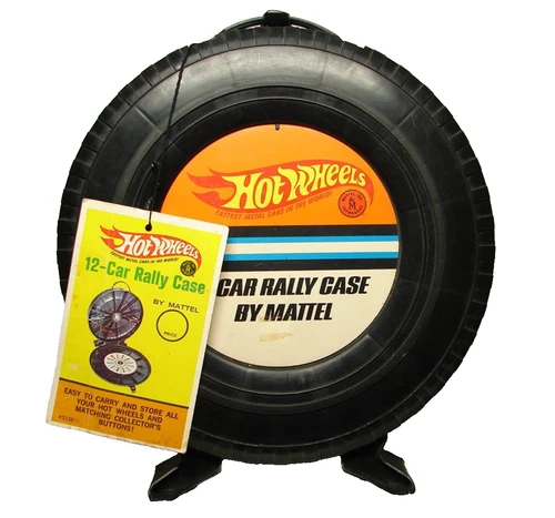 Vintage 1967 Hot Wheels Redline 12- Car Rally Case w/Tag  EXCELLENT ALL ORIGINAL