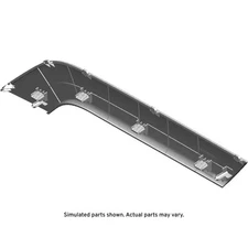 Genuine GM Jet Black Front Driver Side Door Armrest Cover Trim 23291499