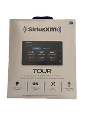 SiriusXM SXWB1V1 Tour Dock and Play Radio with 360L Vehicle Kit - Black
