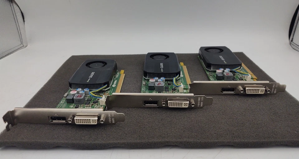 Lote de 3 placas de vídeo NVIDIA Quadro K420 2GB DDR3 - FRETE RÁPIDO - Imagem 2 de 4