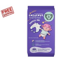 Size 3 Snooze On Overnight Tape Diapers - Breathable, Leak-Proof Comfort 5 Count