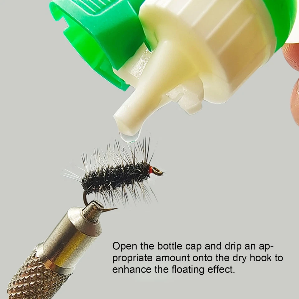 Dry Fly Floatant Fly Tying Powder Fly Floatant Fishing Bait Powder  - Image 4 of 4