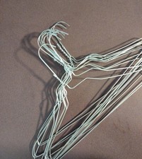 12 Pcs 16" inch Steel Metal Wire Clothes Hangers 13 Gauge Silver