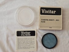 Vivitar 55mm Neutral Density 2x ND 0.3 ND-3 Filter in Excellent Condition