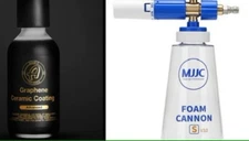 COMBO DEAL -Adam’s Advanced Graphene Ceramic  Coating & MJJC S V3 FOAM CANNON