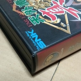 NEOGEO AES ROM Tengai Makyo Shinden Kabuki Klash W/ Box Manual Tested Working JP