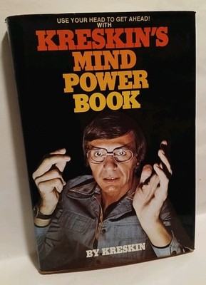 Kreskin Mind Power Hardcover Book Magic Genre
