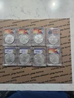 2022 PCGS MS-70 First Strike Silver Eagle 1 Of 500 Lot Of 8 Coins