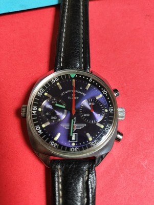 Rare POLJOT STRUMANSKIE Chronograph Cal 3133 Ref 63259 Manual Mens Watch _3997