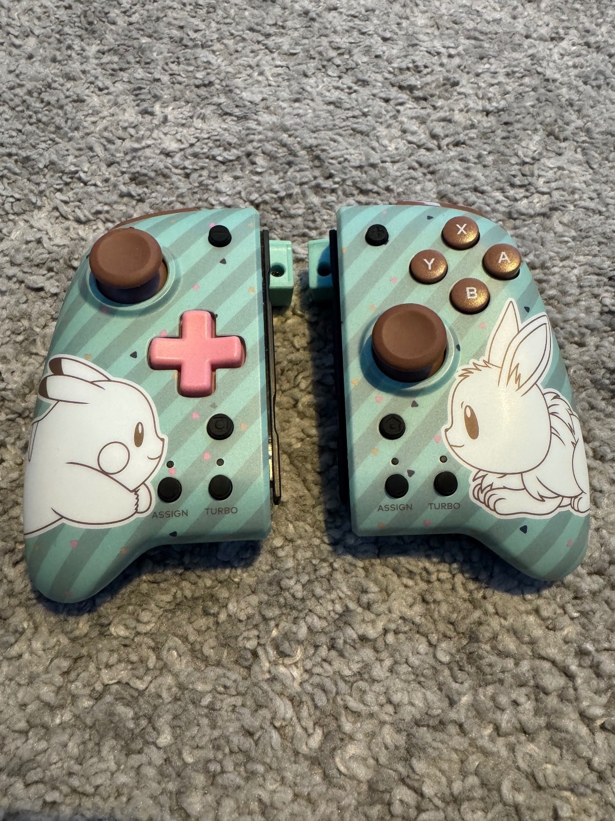 Nintendo Switch OLED Console 2024 HEG-001 Model with HORI Pokémon Controllers