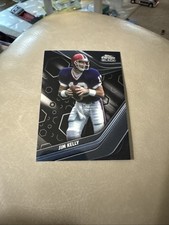 JIM KELLY 2023 Topps Composite Chrome Black #105 Buffalo Bills