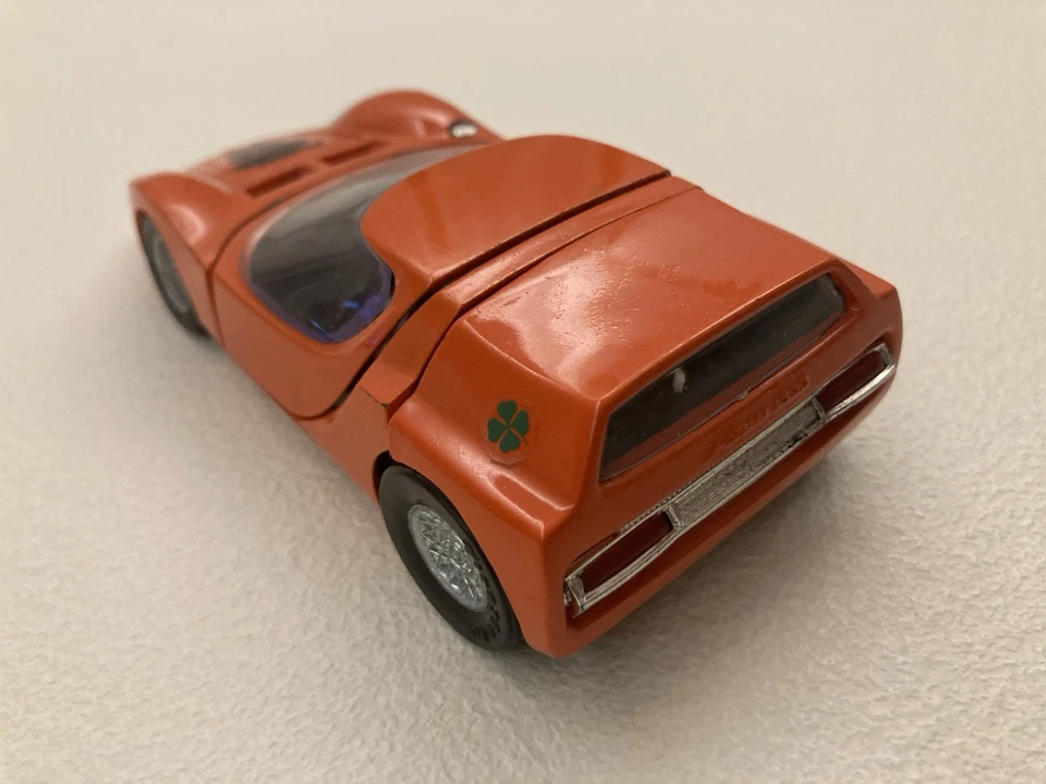 POLITOYS-M  OSI SCARABEO N°575-1600 ALFA ROMEO - ARANCIONE SCALA 1:25 - No Box - Immagine 4 di 4