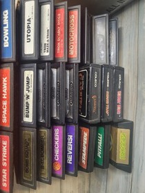 INTV System III [Intellivision] Model 3054 w/ Box 40+ Games Overlays & Manuals