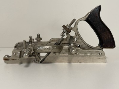 Vintage Stanley No 45 Combination Plane (Main Stock & Sliding Section) w/Cutter