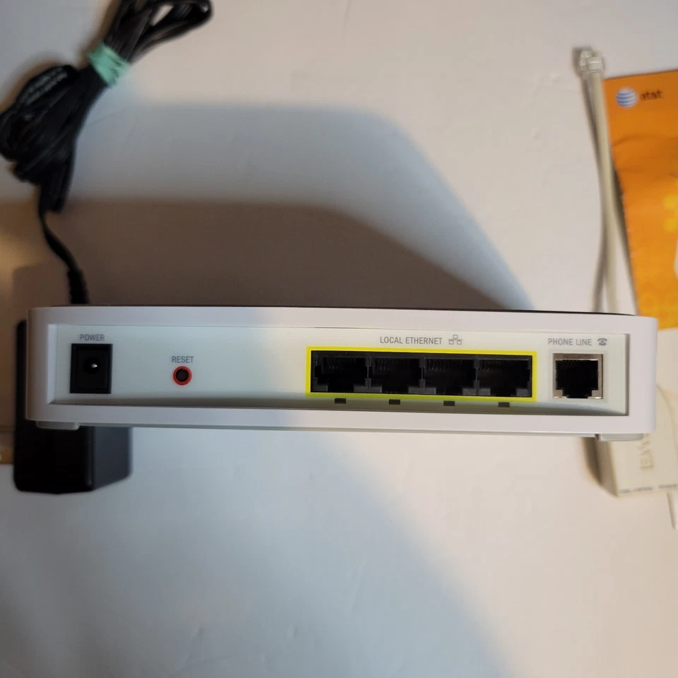 AT&T 2Wire 2701HG-B DSL Wireless Gateway Modem Router WiFI - Image 4 of 4