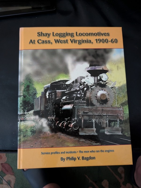 Shay Logging Locomotives At Cass, West Virginia 1900-60