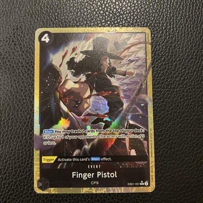 Fingerpistole EB01-051 Alt Art Premium Booster Vol.2 Englisch PRB02