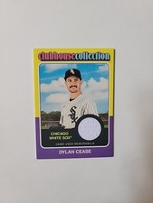 2024 Topps Heritage Baseball Dylan Cease Clubhouse Collection Patch SD3280