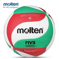 Molten V5M5000 Volleyball, Soft Touch, Indoor/Outdoor PU Microfiber Ball Size 5
