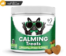 NutriPaw Calming Treats For Dogs - Reduce Stress, Fear, Separation, Barking, Hyp