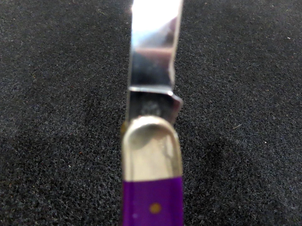 Case XX Púrpura Sintético Suave Mediano Stockman #4318 Foto 4 de 4