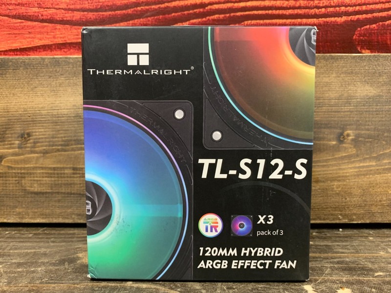 Thermalright 120mm Hybrid ARGB Effect Fan (TL-S12-S) 3-Pk (SEALED) (NEW)