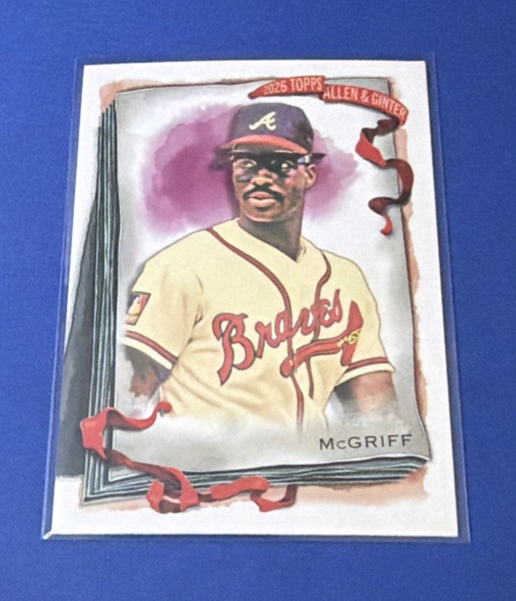 2026 Topps Allen & Ginter #158 Fred McGriff Atlanta Braves