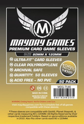 #ad #ad Sleeves: Premium Magnum Gold Sleeves 80mm x 120mm Dixit $10.04