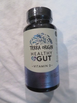 Terra Origin Healthy Gut Vitamin D 60 Capsules