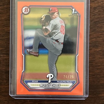 Moises Chace 2026 Bowman First Orange Paper /25