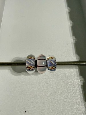 Trollbeads Set Of Three Beads Ocean