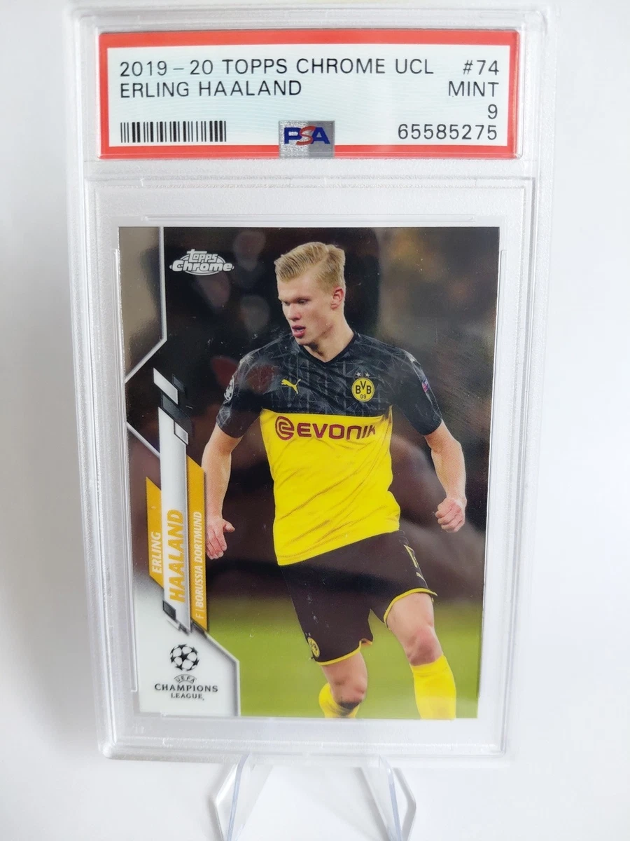 その他 haaland psa9 2019 PSA 9 RC Erling Haaland 2019-20 Match Attax Gold Holo FC Salzburg