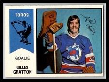 1974-75 O-Pee-Chee WHA #65 Gilles Gratton RC