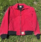 VINTAGE CARHARTT SANTA FE RED COLORWAY  SIZE SMALL JQ2000 