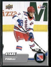 2021-22 Upper Deck CHL Francesco Pinelli #306 Kitchener Rangers