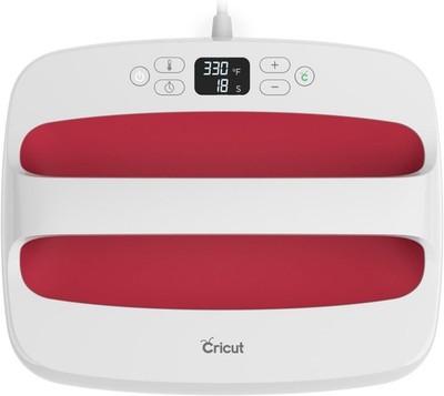 Cricut EasyPress 2 12''x10'' Heat Press Heat Transfer Machine - Raspberry/Taupe 