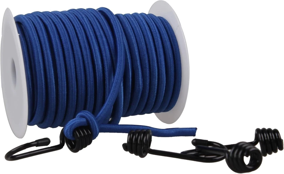 Cuerda elástica de grado marino de 1/4", 40 kg x 50 pies, con 4 M... Foto 4 de 4