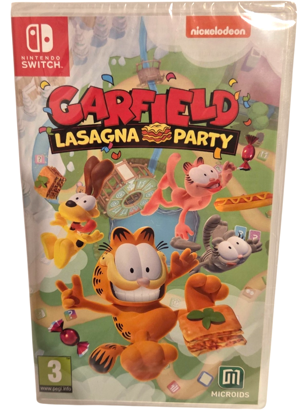 Meridiem Garfield Lasagna Party Nintendo Switch - Imagen 4