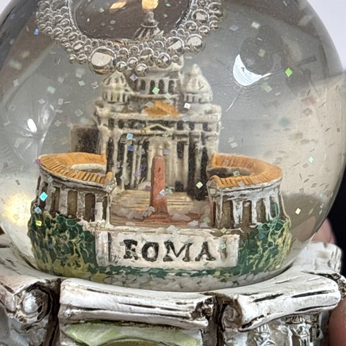 italiano Souvenir Snowdome Italy Schneekugel Rom Kolosseum roma Vintage Rare - Bild 9 von 15