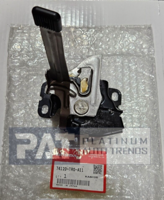 GENUINE HONDA CIVIC SEDAN 2012 HOOD LATCH WITHOUT SWITCH, 74120