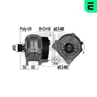 ERA Lichtmaschine Generator 120A 14V FüR VW Golf III 1.8 2.0 2.8 VR6 1.9