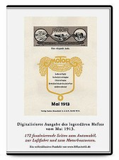 CD Deutzer Schiffsmotoren Autogas-Anlasser Elan Bosch-Wanderpreis MOTOR Mai 1913