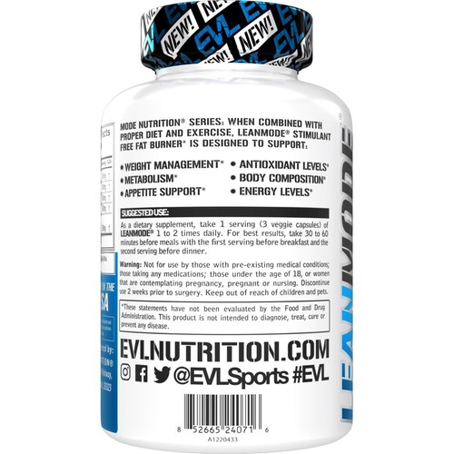 EVL LeanMode Hardcore Weight Loss Fat Burner to Curb Cravings & Boost Metabolism - Bild 5 von 6