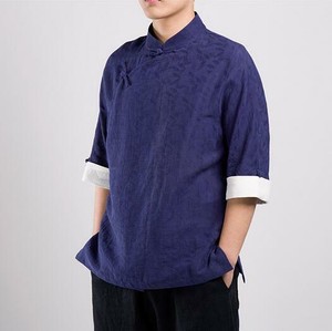 Traditional Han Clothing Retro Mens Tang Suit Cmfort Tops ...