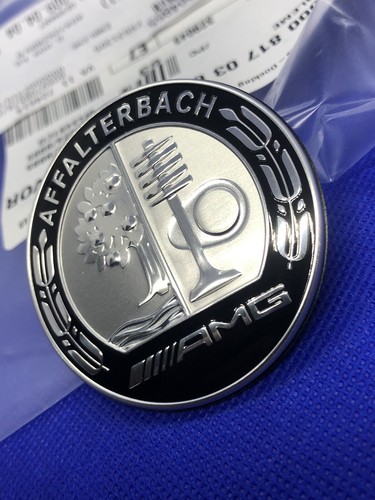 MERCEDES AMG CAPOT LOGO 57MM A B C E S SLK CLA GLA CLK ORIGINAL A0008170308 - Picture 3 of 15