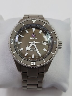 ラクビ Rado Captain Cook 3213 Blue Dial, High-Tech Ceramic, 42.0 mm