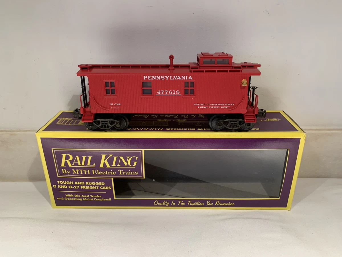 MTH RAILKING PENNSYLVANIA CABOOSE 30 7700 O GAUGE TRAIN PRR